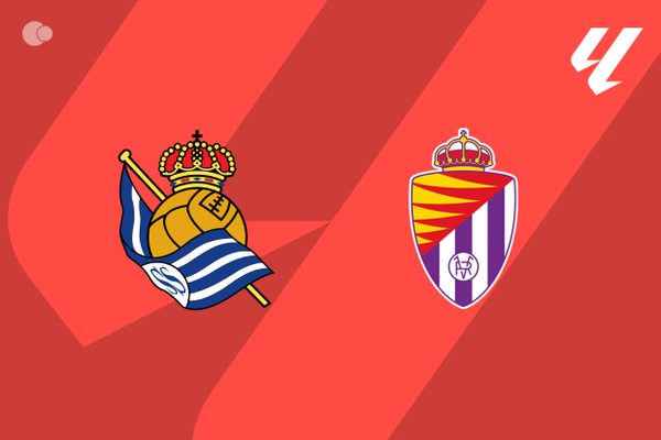 Real Sociedad vence a Valladolid y escala en la tabla de LaLiga