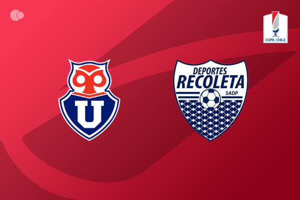Universidad de Chile y Deportes Recoleta concluyen con empate en Copa Chile